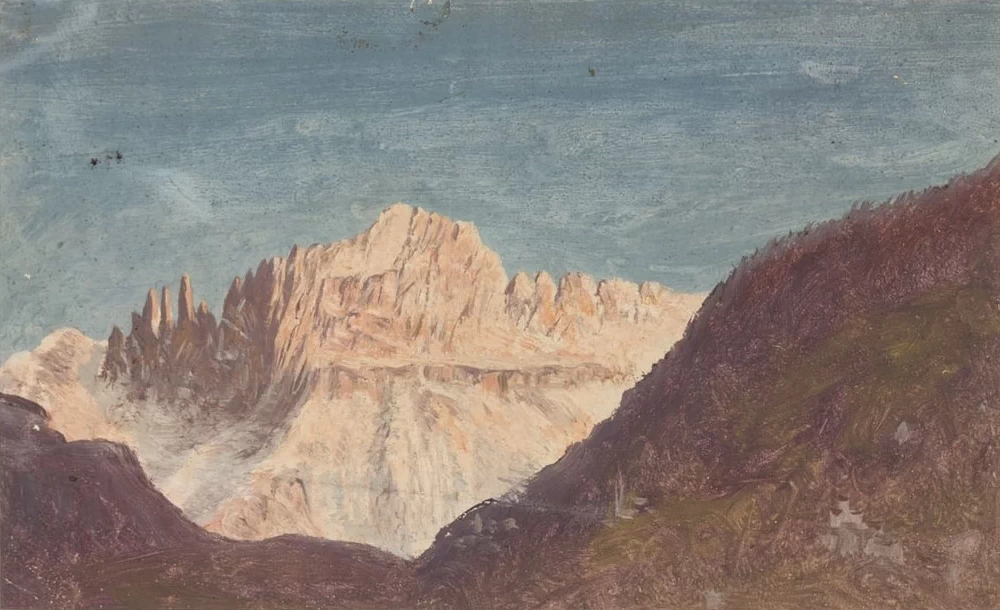 Paesaggio montano - Tartu Art Museum's painting collection, studio 2
